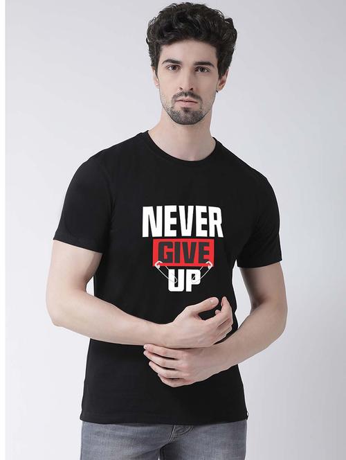 men front print short sleeve t-shirt - 20688136 - Standard Image - 0