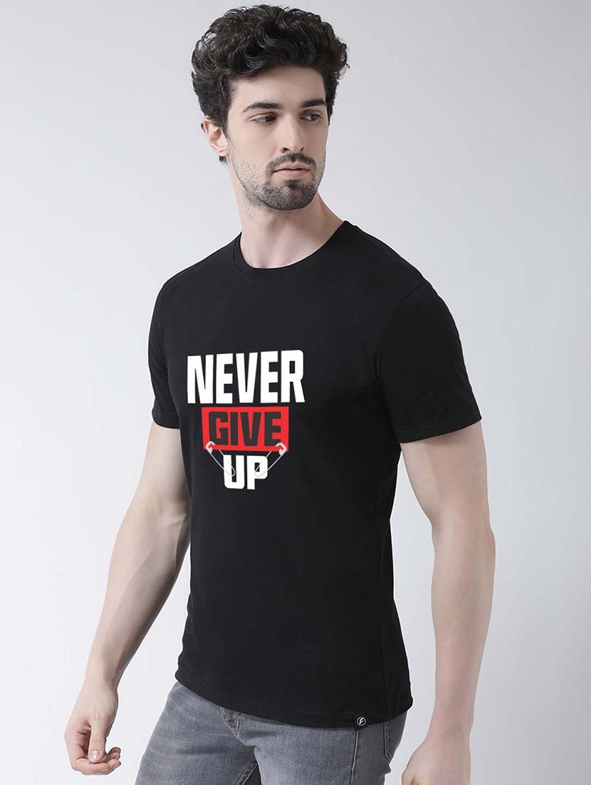 men front print short sleeve t-shirt - 20688136 - Standard Image - 1