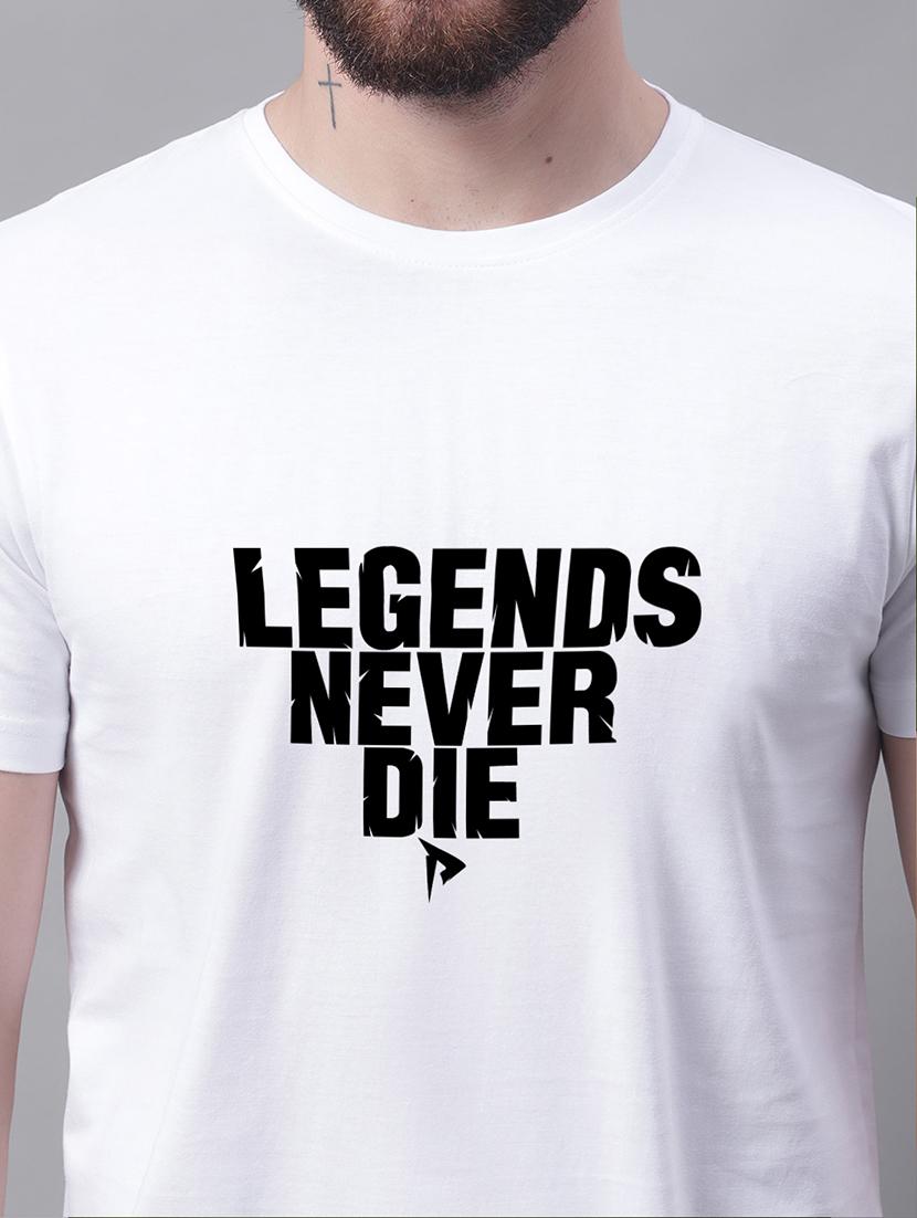 men round neck chest print t-shirt - 20688181 - Standard Image - 4