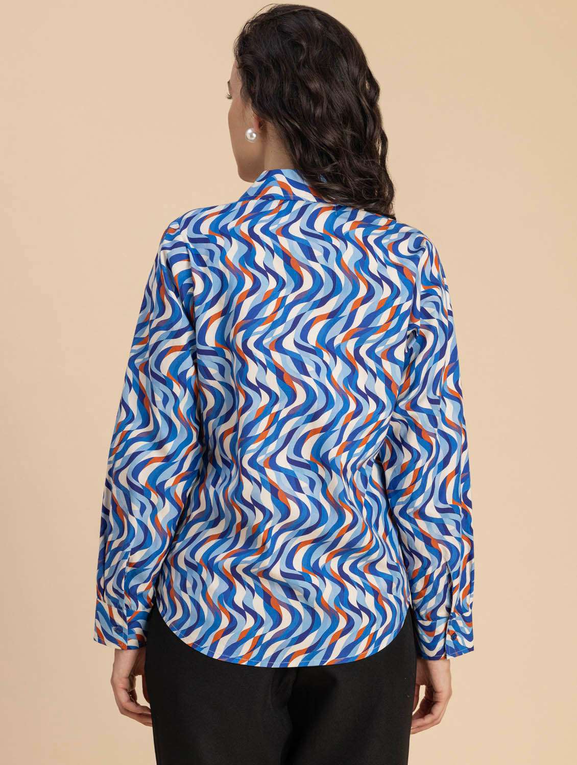 Women Printed Long Sleeves Shirt - 20694831 -  Standard Image - 4