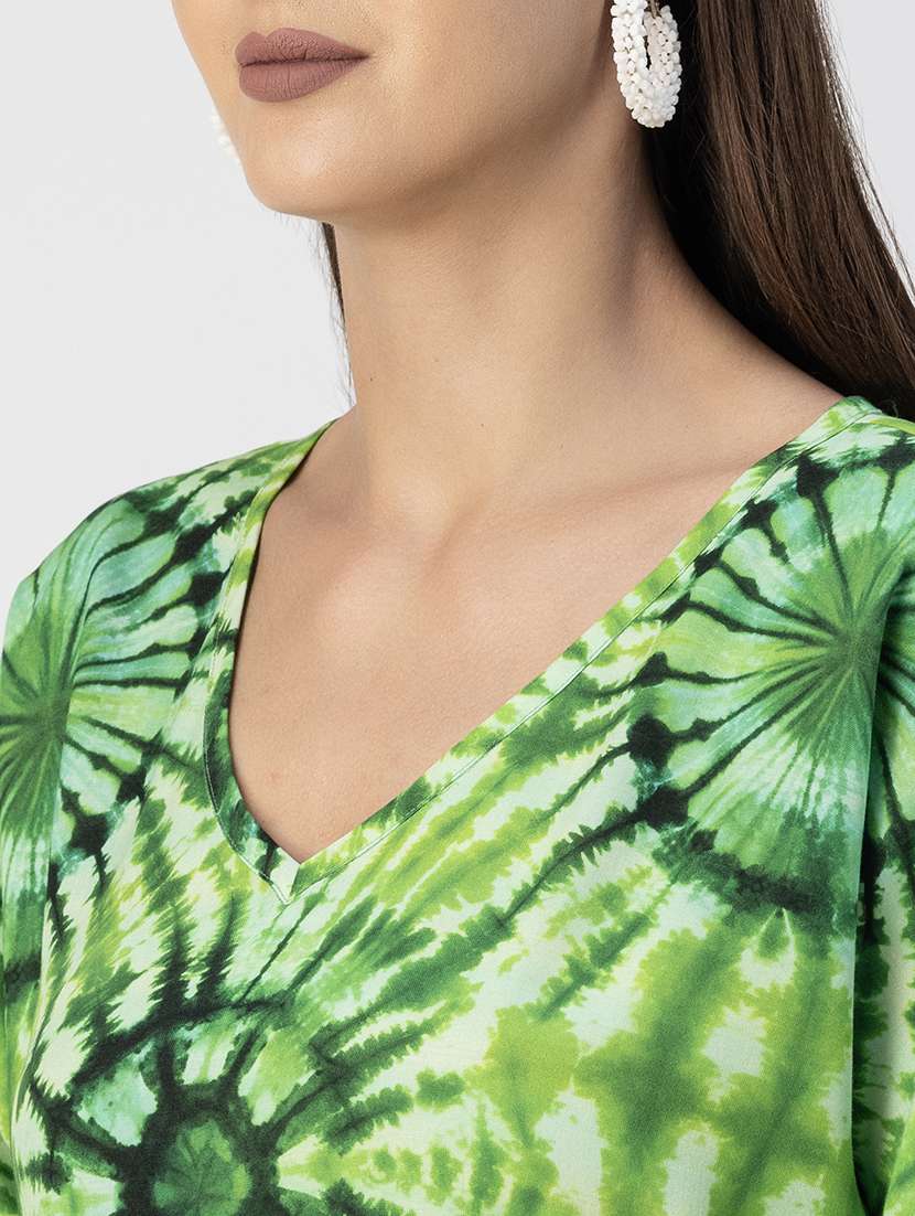 women batwing sleeves a-line dress - 20695420 -  Standard Image - 6