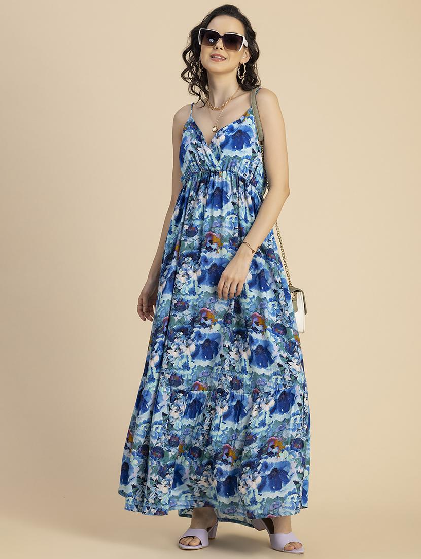 women shoulder strap tiered dress - 20695429 -  Standard Image - 1