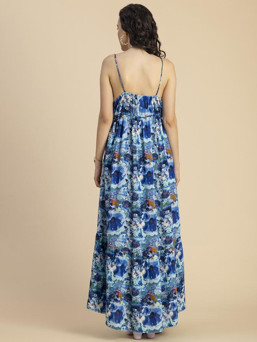 women shoulder strap tiered dress - 20695429 - Standard Image - 4