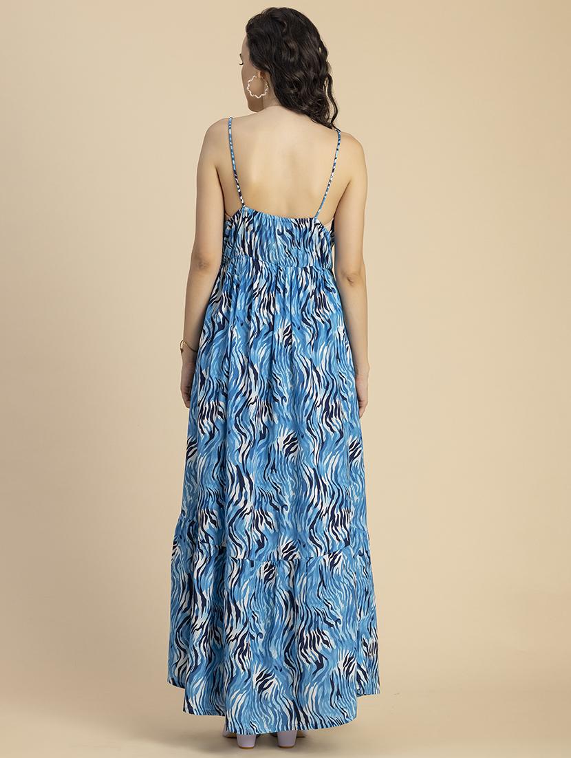 women shoulder strap tiered dress - 20695431 - Standard Image - 4