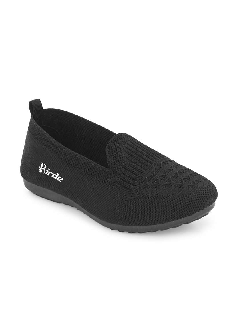 black mesh ballerina