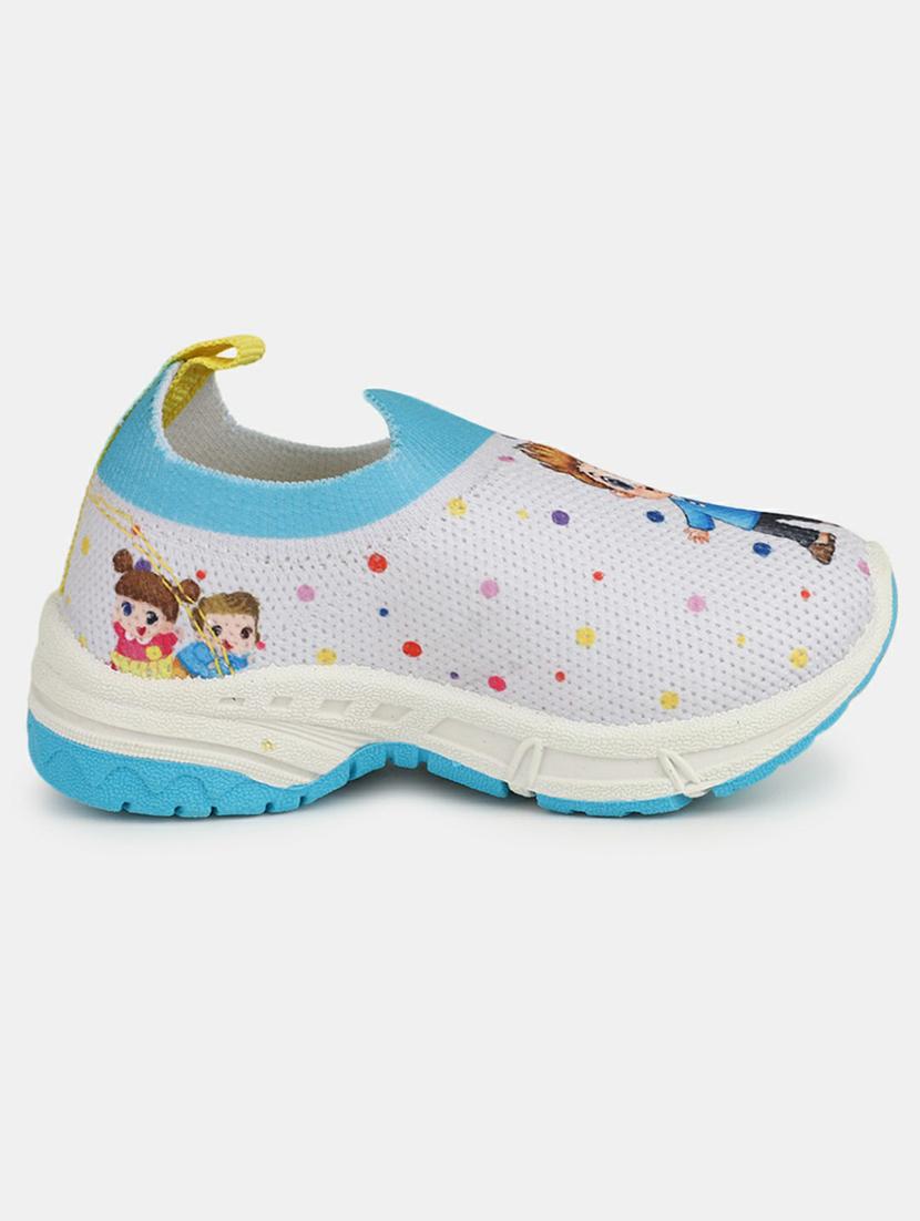 sky blue pu (polyurethane) casual shoes - 20701382 - Standard Image - 1