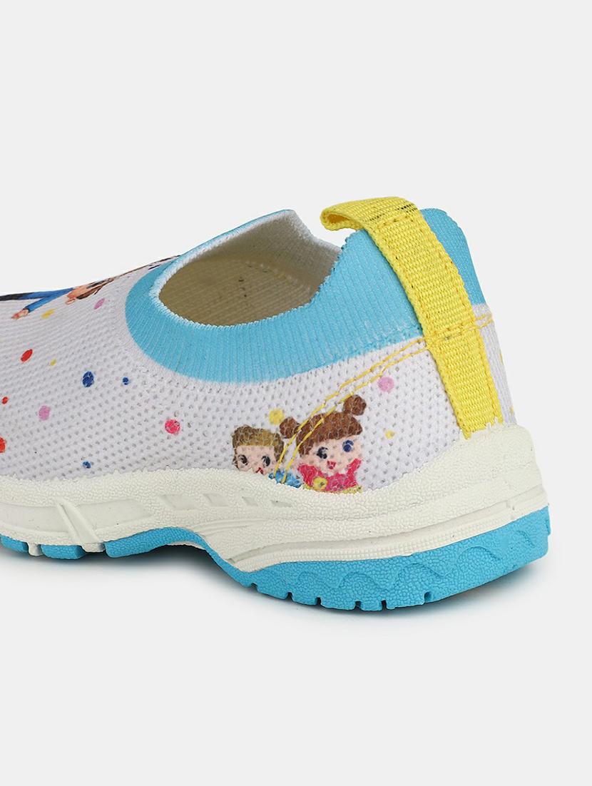 sky blue pu (polyurethane) casual shoes - 20701382 - Standard Image - 4