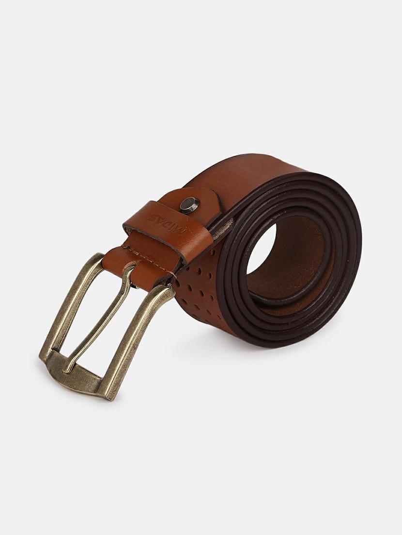 tan leather belt - 20702067 - Standard Image - 1