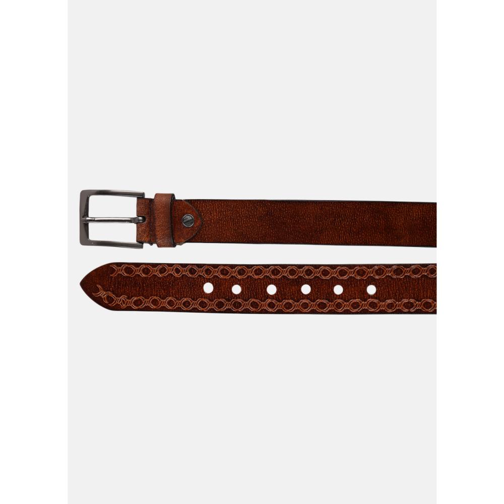 tan leather belt - 20702092 - Standard Image - 1