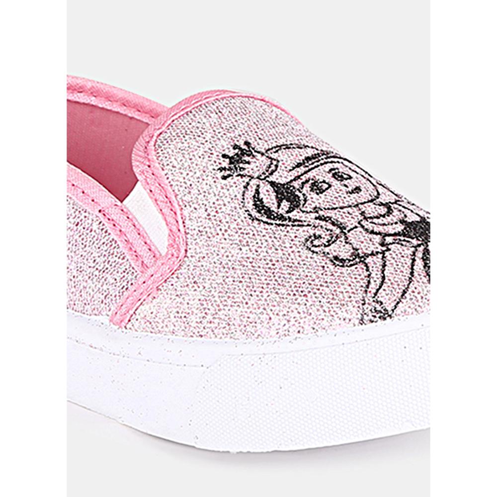 pink pu (polyurethane) casual shoes - 20702653 - Standard Image - 4
