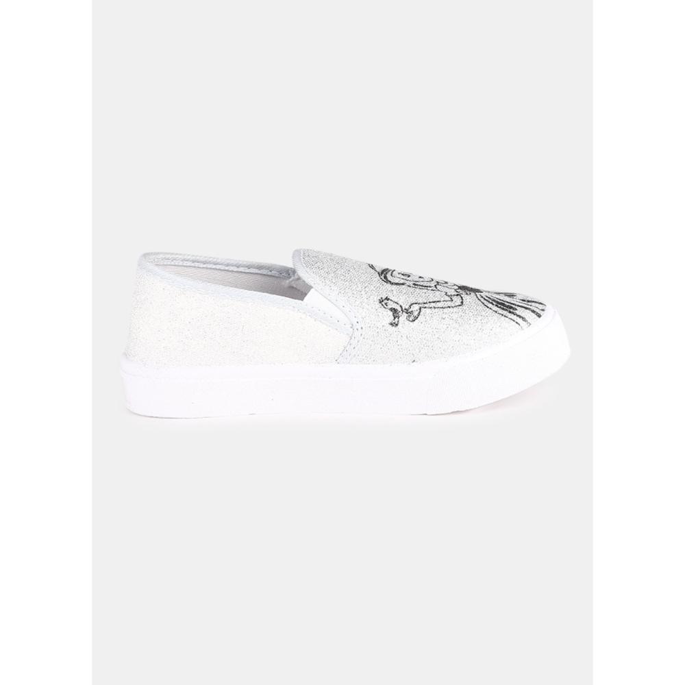 silver pu (polyurethane) casual shoes - 20702654 - Standard Image - 1