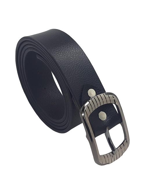 black leather belt - 20703719 - Standard Image - 0