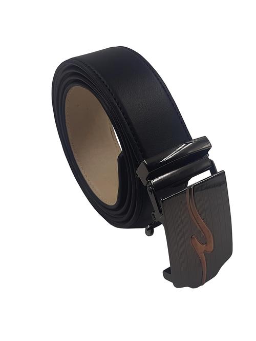 black leatherette belt - 20703727 - Standard Image - 0