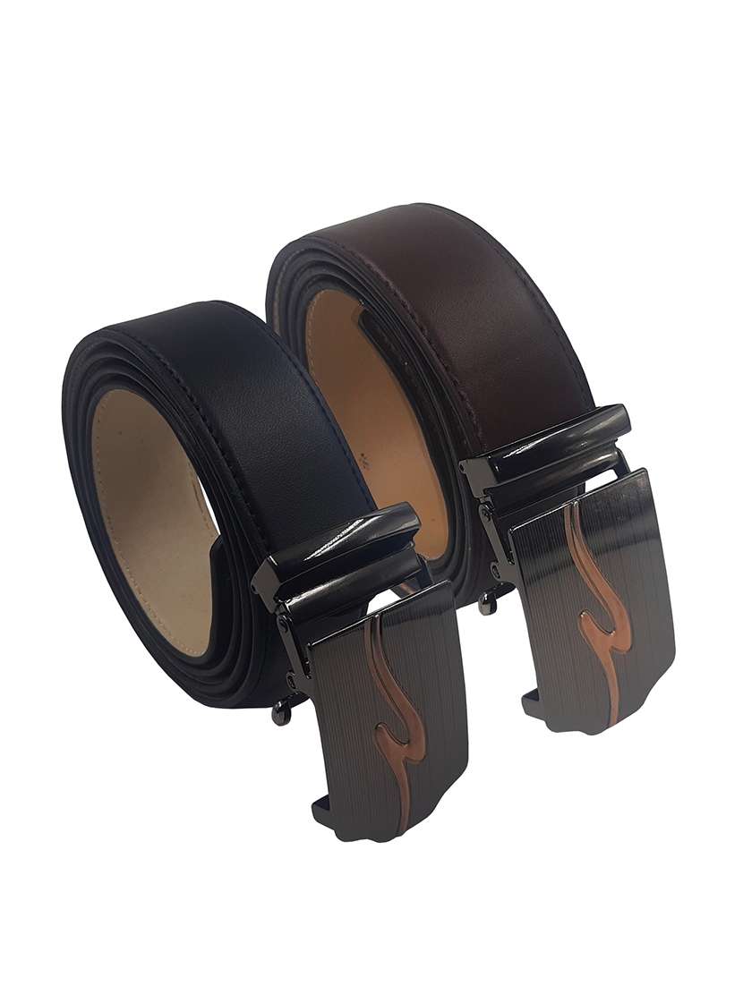 pack of 2 leather belts