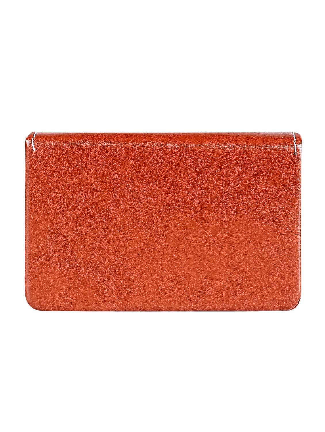 tan synthetic leather card holder - 20723929 -  Standard Image - 1