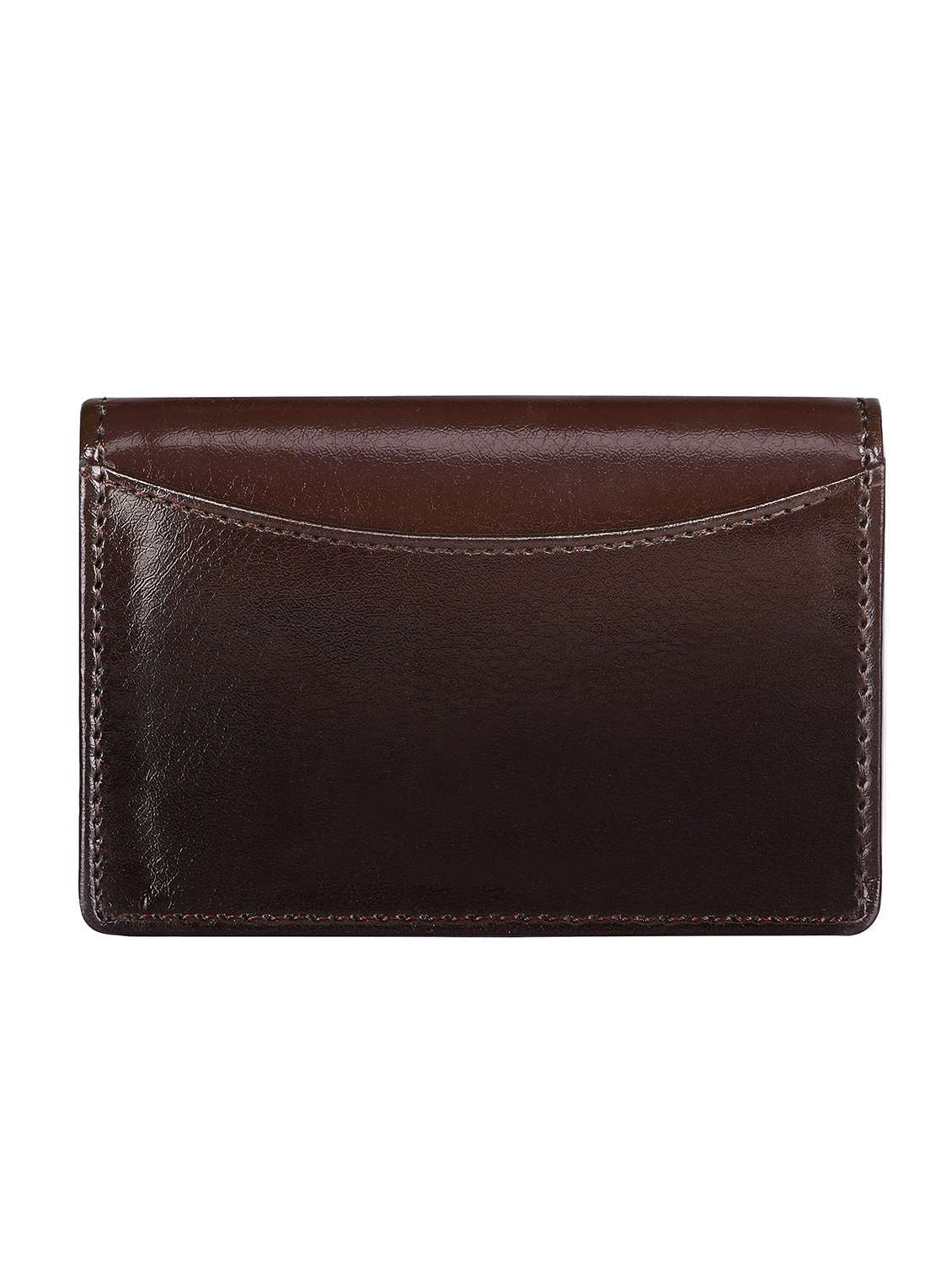 brown synthetic leather card holder - 20723946 -  Standard Image - 1