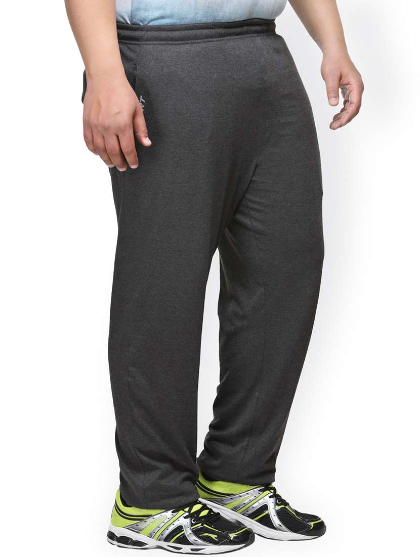 men mid rise full length track pant - 20723958 - Standard Image - 1