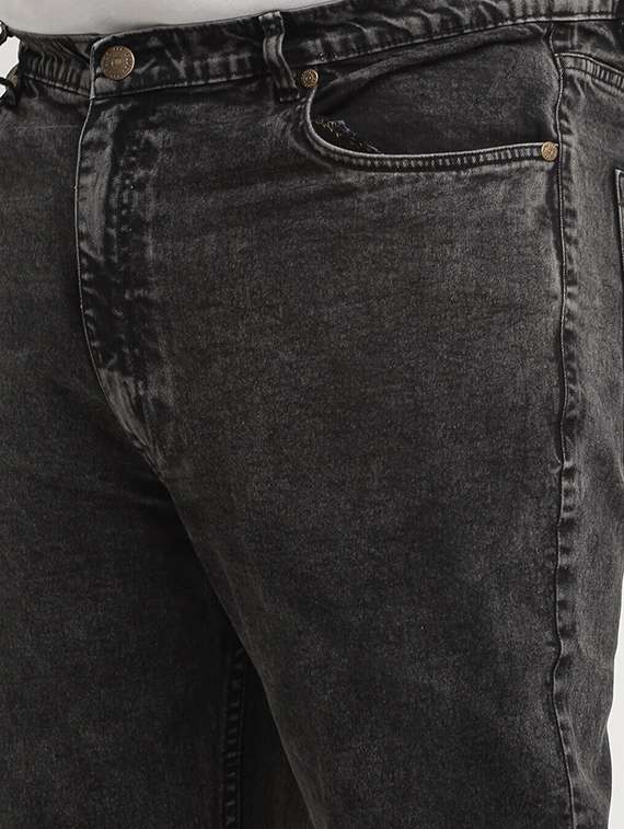 mens relaxed fit plain jeans - 20724076 -  Standard Image - 4