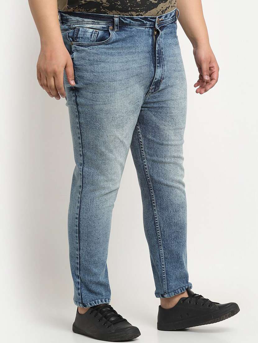 mens slim fit plain jeans - 20724081 -  Standard Image - 1