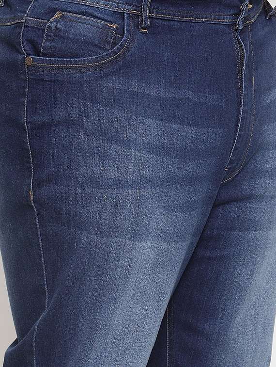 mens relaxed fit plain jeans - 20724088 -  Standard Image - 4