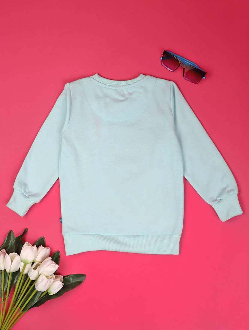 boys round neck front print sweatshirt - 20724325 -  Standard Image - 1