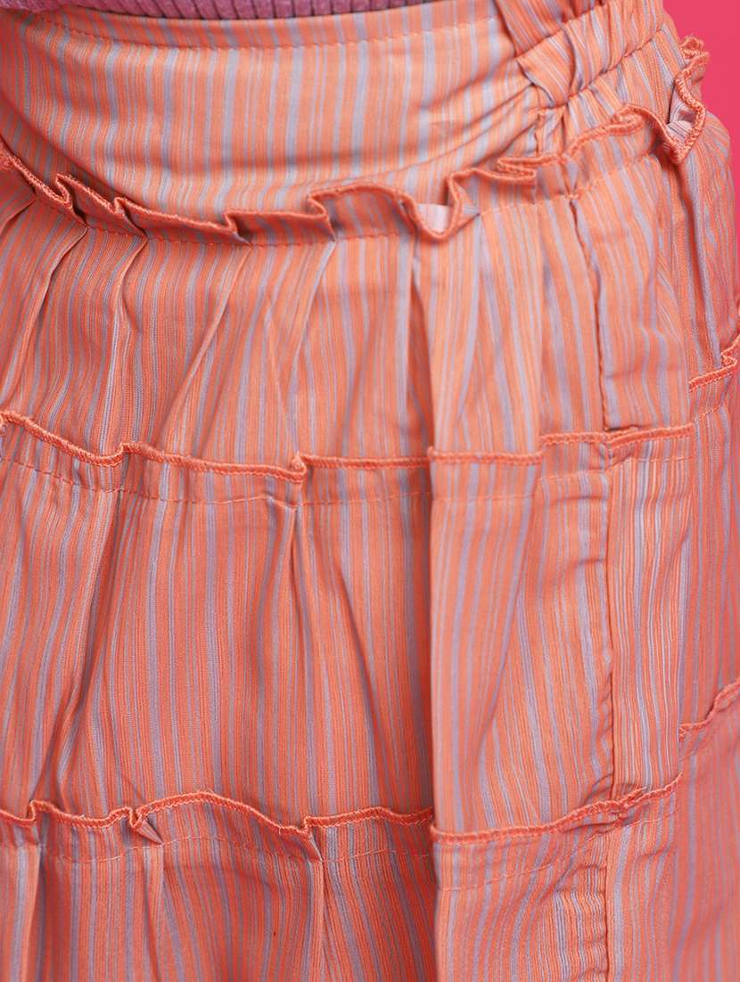 girls floral print skirt top set - 20724541 -  Standard Image - 4