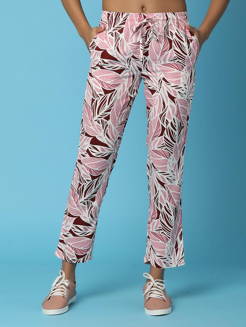 pink rayon yoga pants track