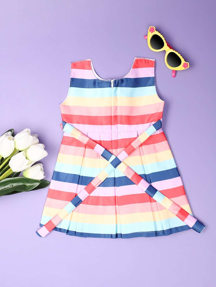 white cotton blend frock - 20724615 -  Standard Image - 1