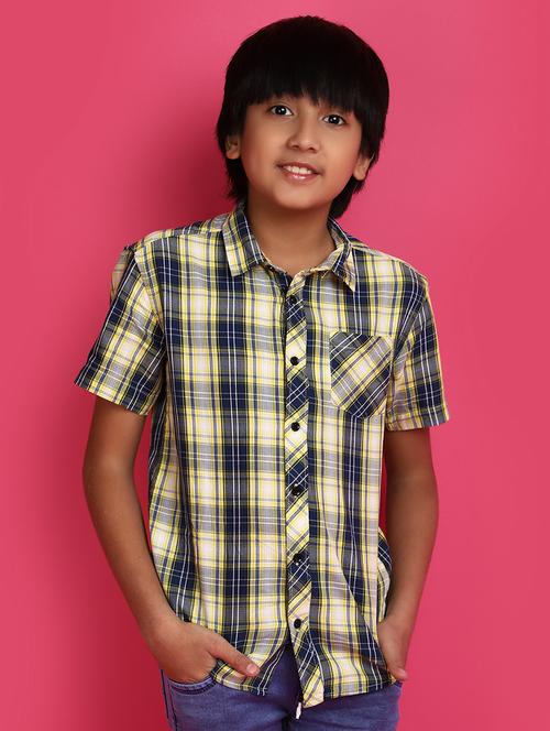 yellow cotton shirt - 20724790 - Standard Image - 0