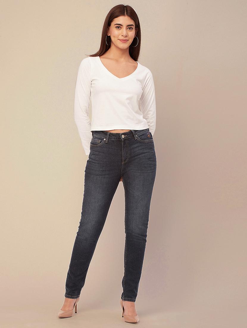 women solid long sleeves top - 20726554 - Standard Image - 4
