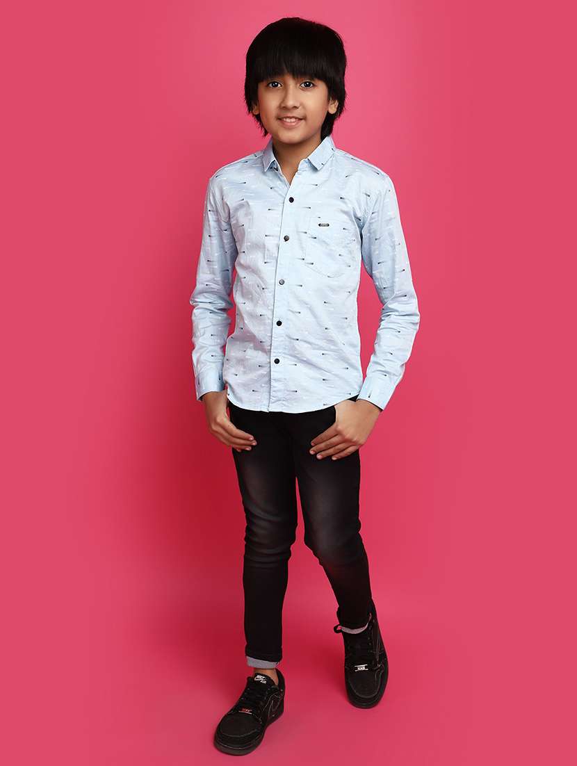 boys long sleeved printed shirt - 20728023 -  Standard Image - 4