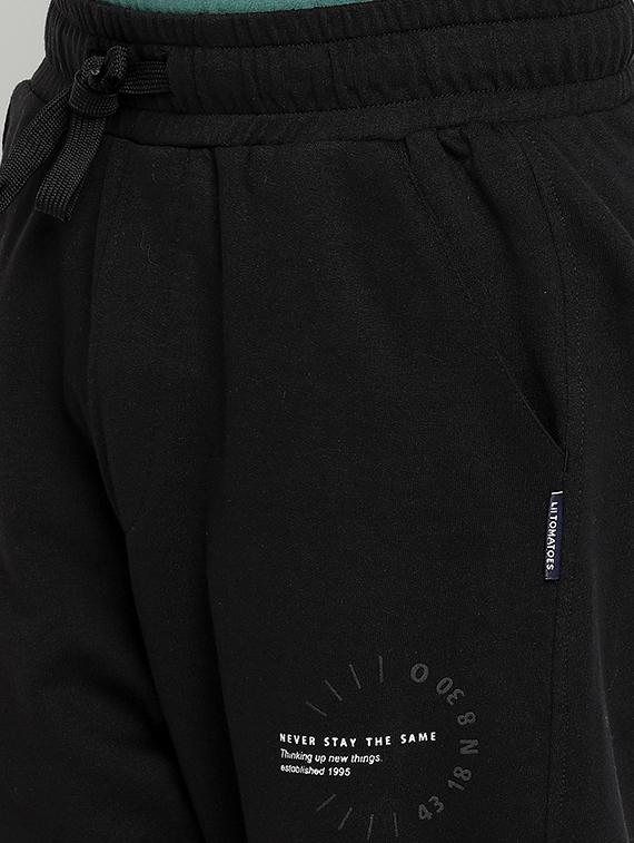 boys solid mid rise jogger - 20728446 - Standard Image - 4