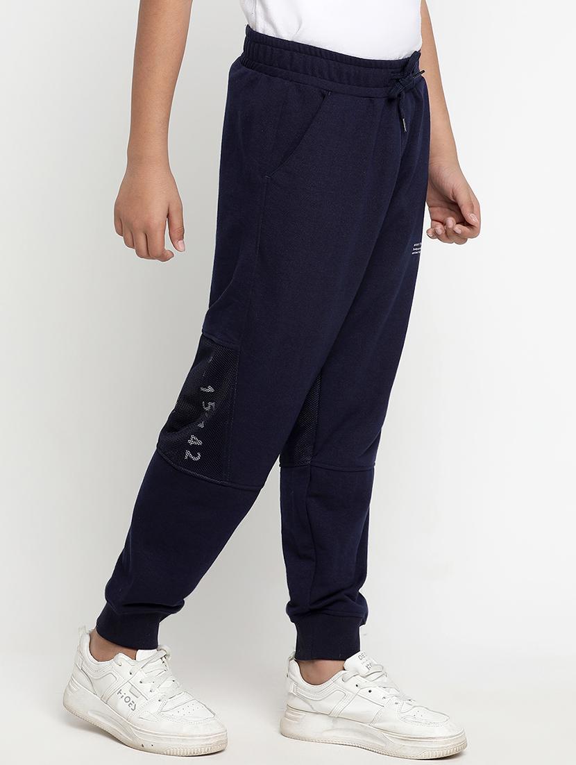 boys solid mid rise jogger - 20728447 - Standard Image - 1