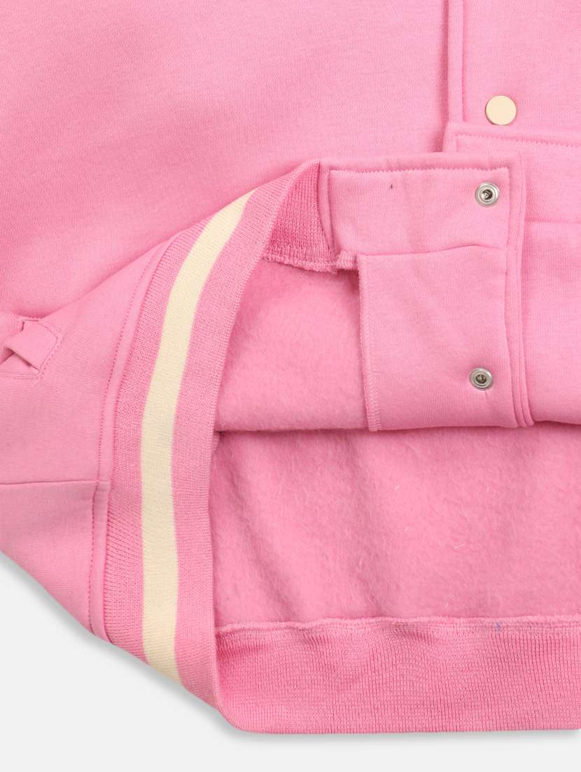 girls color block long sleeve jacket - 20728481 - Standard Image - 4