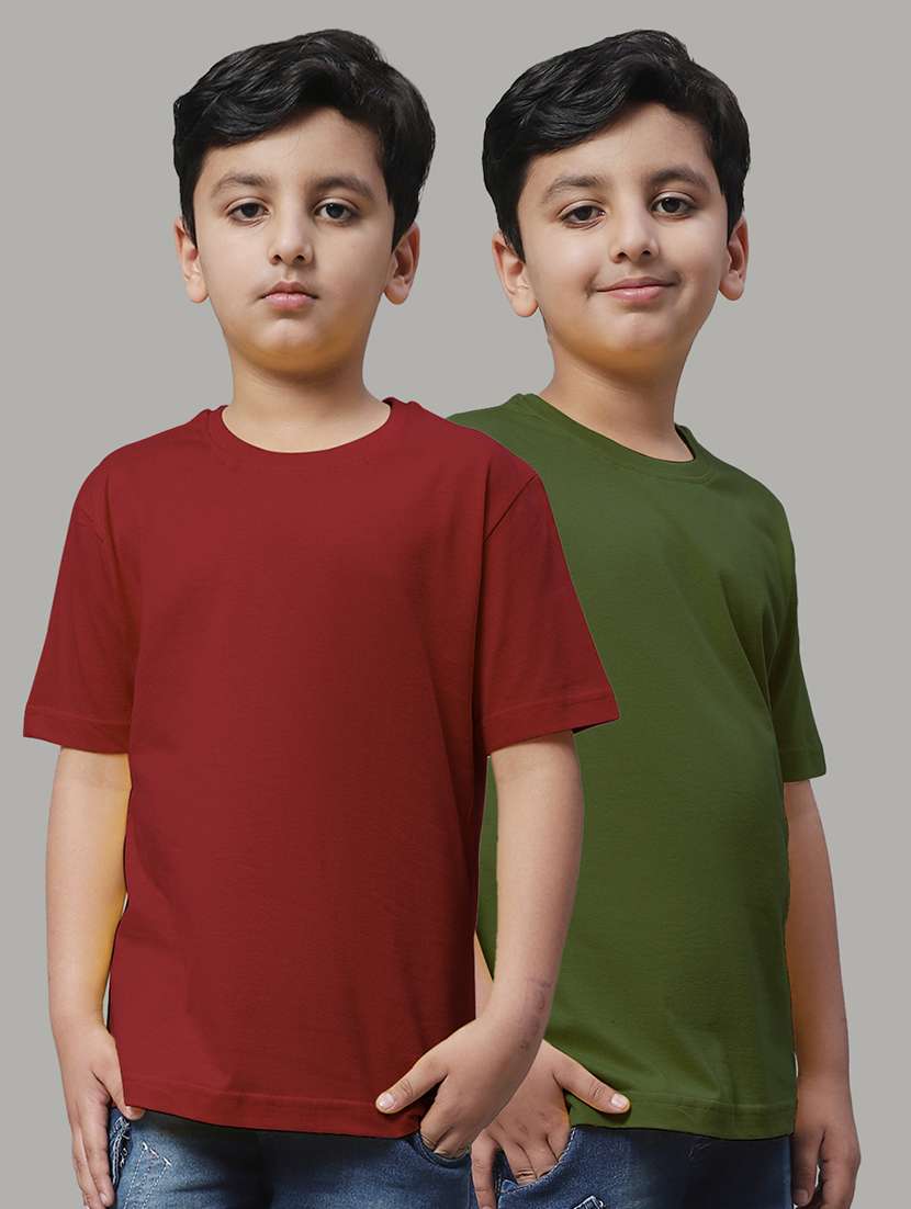 pack of 2 multi colored t-shirt