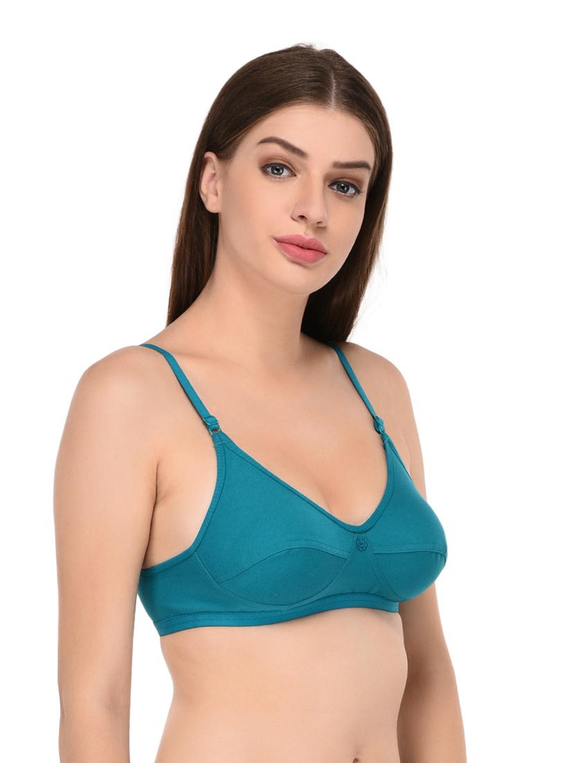 teal blue hosiery t-shirt bra - 20728920 -  Standard Image - 1