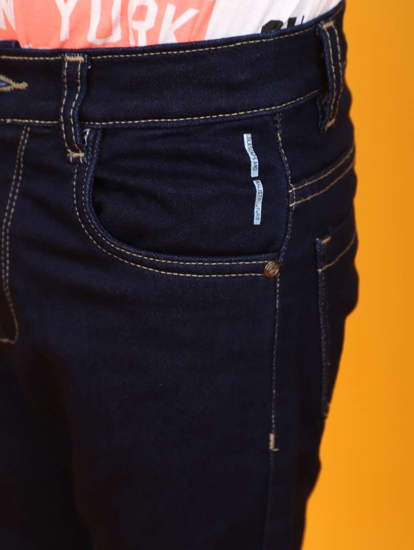 kids blue denim plain jeans - 20729072 -  Standard Image - 4