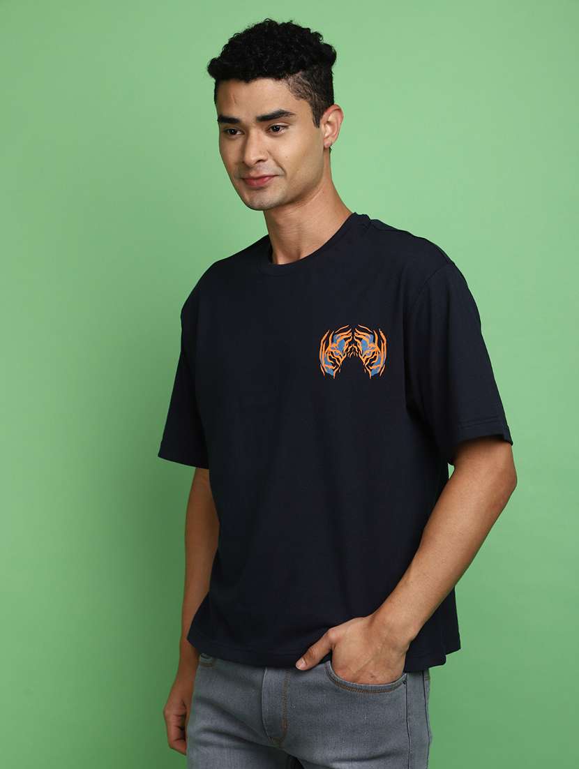 men back print short sleeve t-shirt - 20729173 -  Standard Image - 1