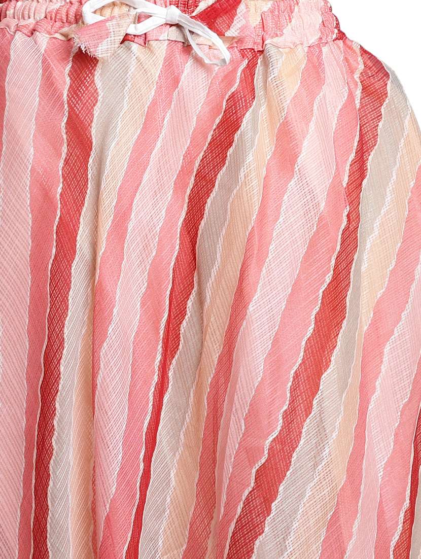women printed flared maxi skirt - 20730365 -  Standard Image - 4