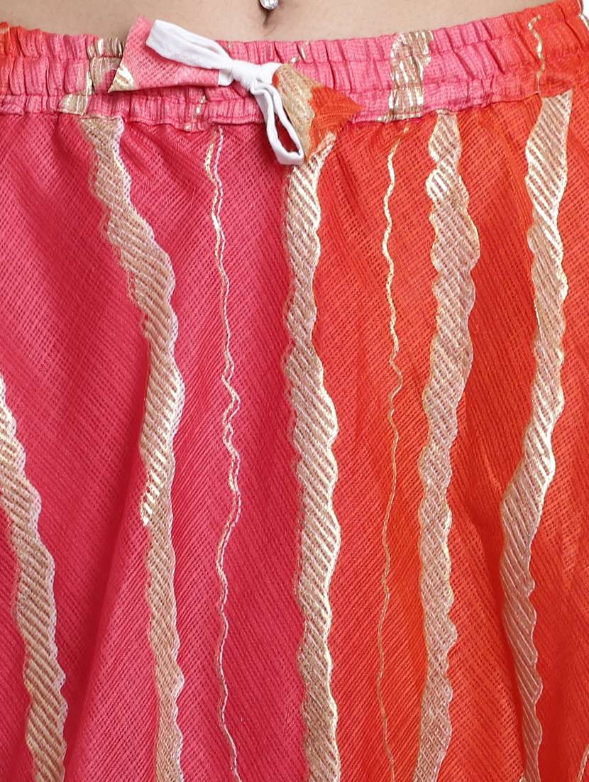 women printed flared maxi skirt - 20730369 -  Standard Image - 4