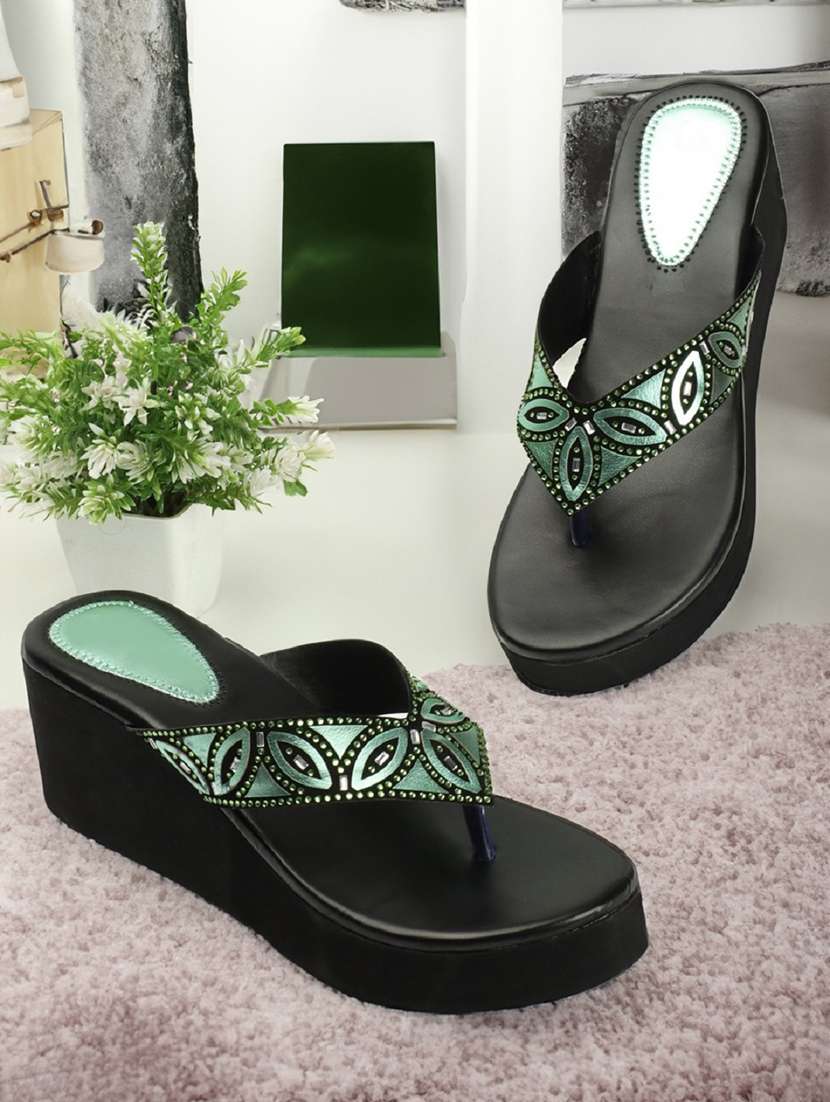 latest stylish pump heel slipper for womens and girls - 20750909 -  Zoom Image - 0