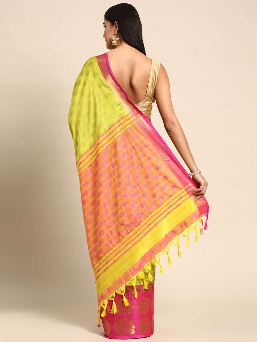 women self design bordered saree with blouse - 20754280 -  Standard Image - 1