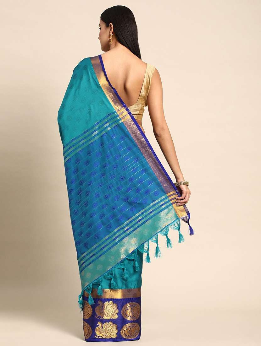 women self design bordered saree with blouse - 20754281 -  Standard Image - 1