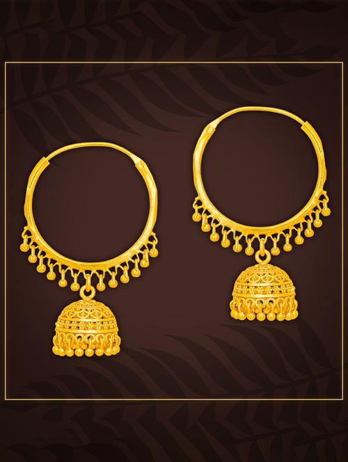 gold balli earring - 20754579 - Standard Image - 0