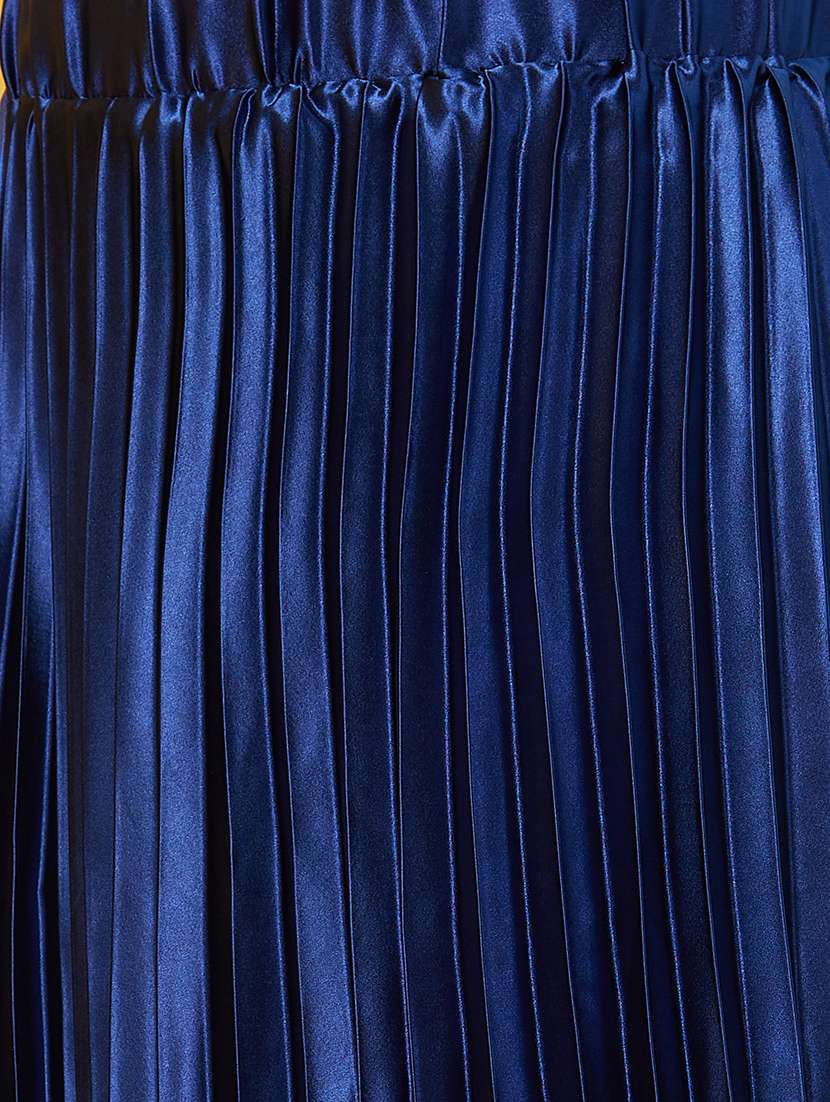 blue polyester aline skirts - 20755939 - Standard Image - 4