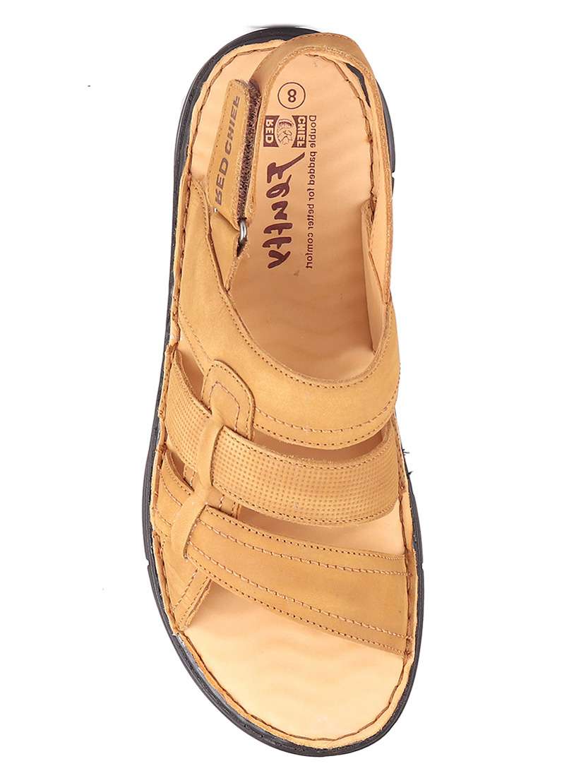 tan back strap sandal - 20756045 -  Standard Image - 4