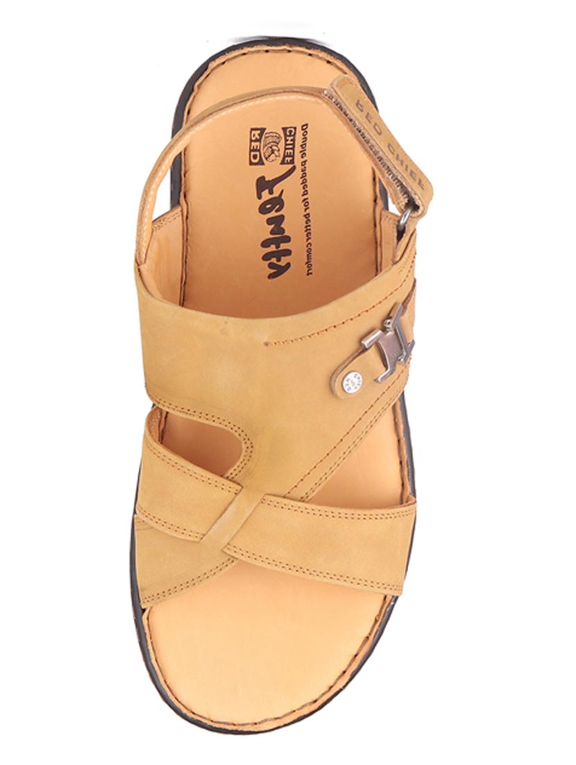 tan back strap sandal - 20756049 - Standard Image - 4