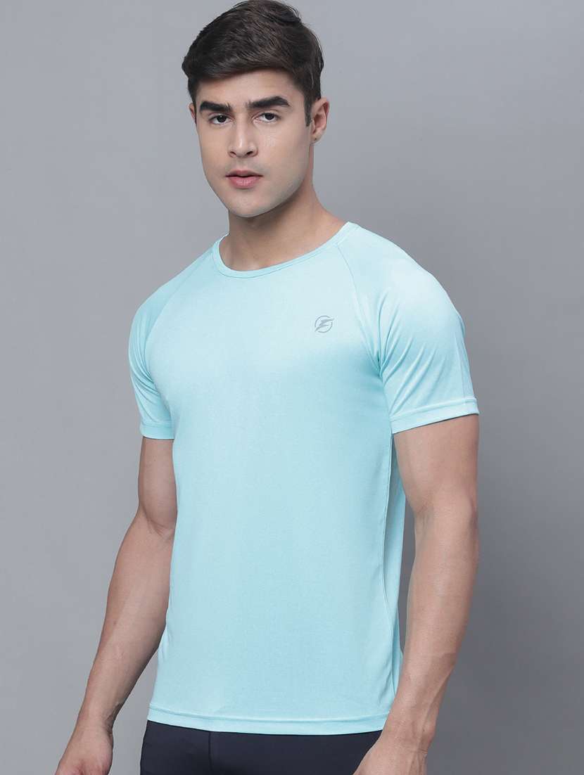 men solid short sleeves t-shirt - 20757322 -  Standard Image - 1