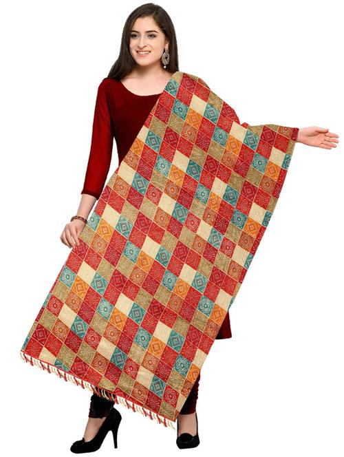 women multi color printed dupatta - 20757389 -  Standard Image - 0