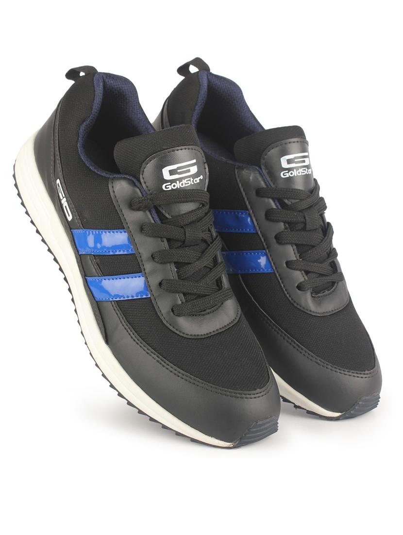men lace up running sports shoe - 20757461 - Standard Image - 1